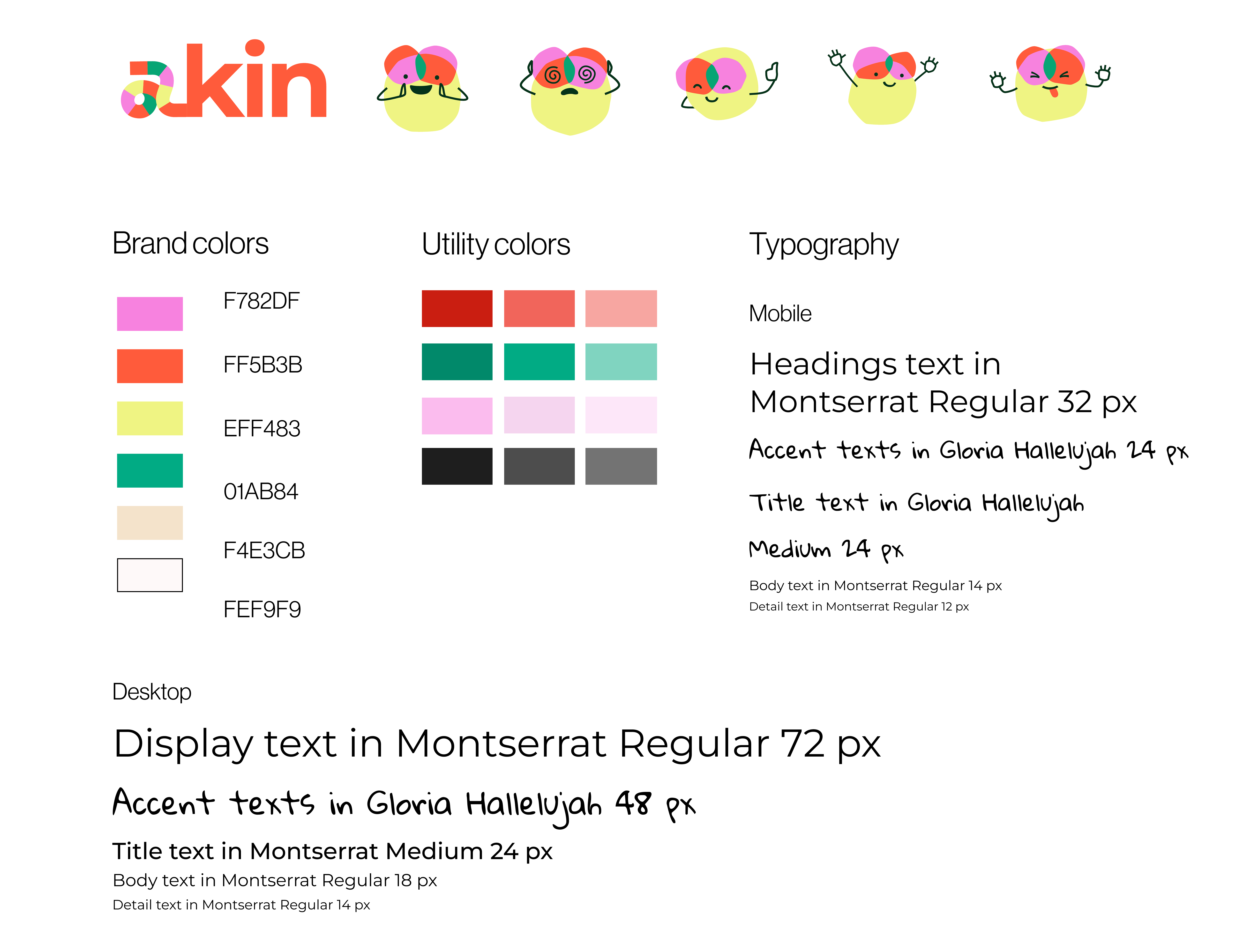 Akin branding and design system